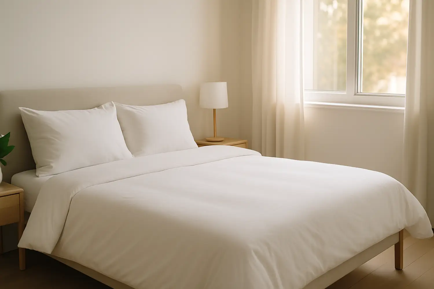 Chambre saine et confortable après traitement thermique haute température contre punaises de lit par SOSPUNAISE73 en Savoie